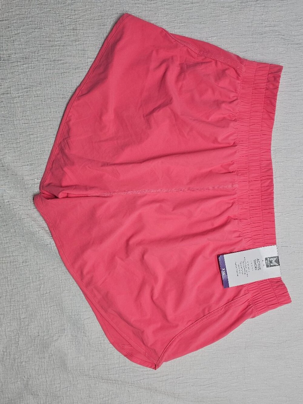 Member's Mark Women's 4" Inseam Pockets Interior Liner Pull On Active Short XXL - Picture 5 of 5